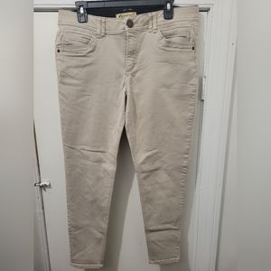 Democracy khaki stretch size 14